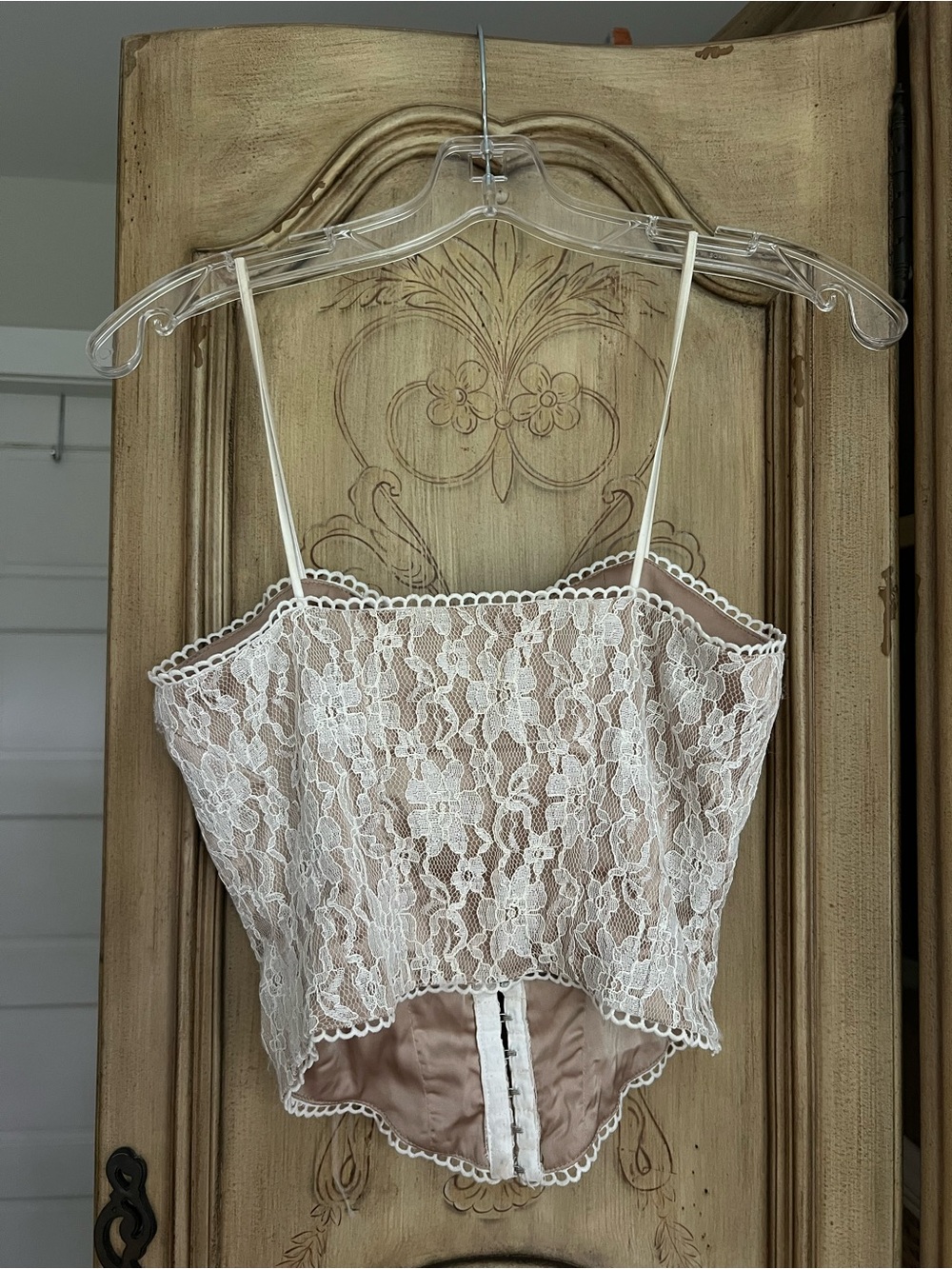 Princess Polly Ivory Lace Corset Top - Picture 4 of 5